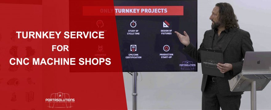 Turnkey Service for CNC Machine Shops